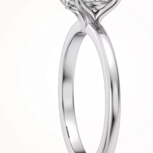 Solo Diamond Accent Solitaire Engagement Ring