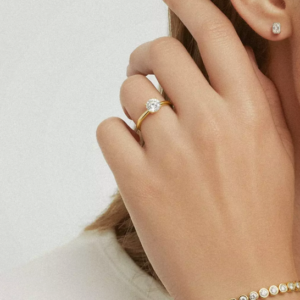 Round Lab Diamond Bezel Bracelet (7 ct. tw.)