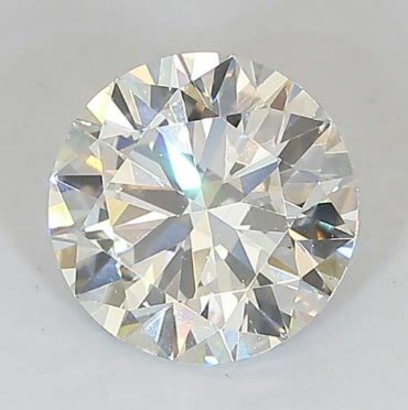 Natural white round brilliant diamond